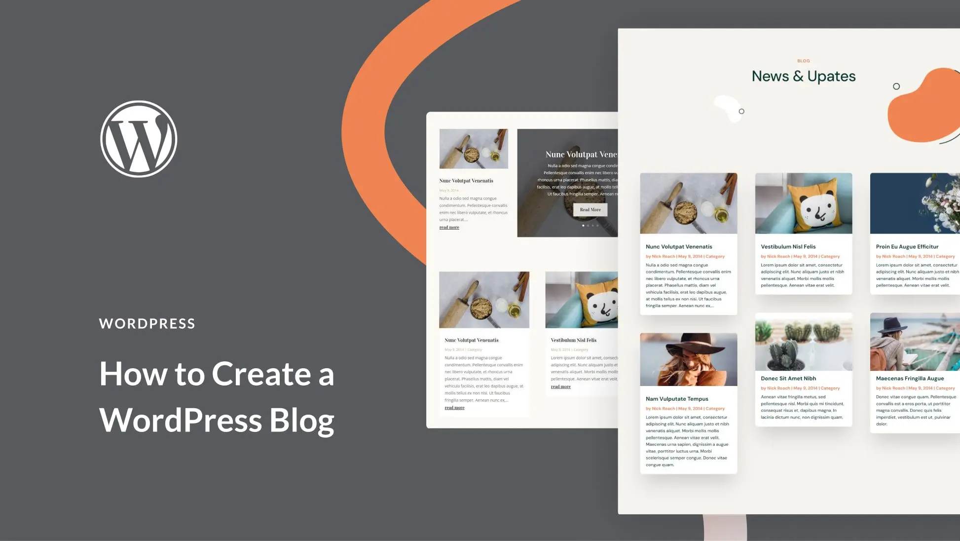 How to create a wordpress blog